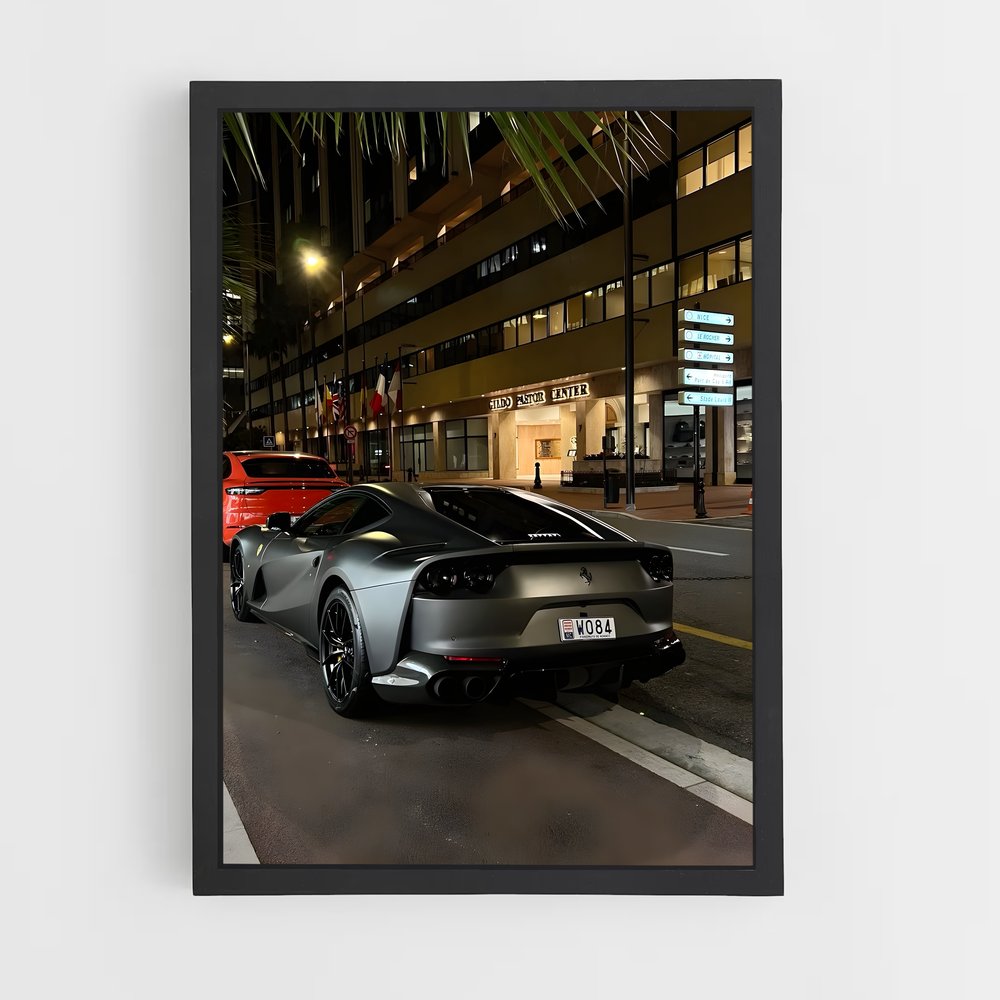 Poster superfast Vitesse dynamiser – affiche Ferrari (vue 2)
